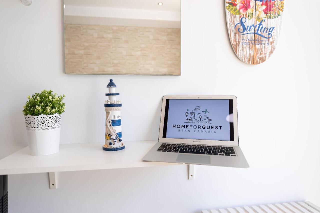 Homeforguest Studio Westerling Beach By Las Canteras ラスパルマス・デ・グランカナリア エクステリア 写真
